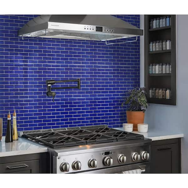 Cobalt Blue Apollo Tile Glass Tile Aplbr88012a C3 600 