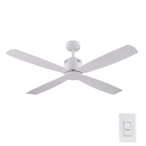 Kitteridge 52 in. Indoor White Ceiling Fan