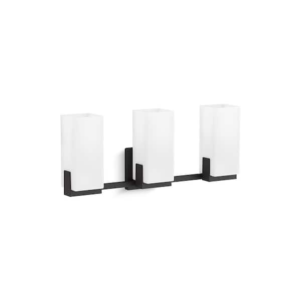 Honesty 3-Light Matte Black Wall Sconce