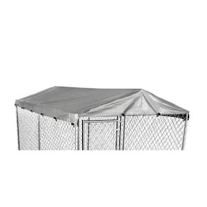6 ft. x 10 ft. Outdoor Waterproof Roof for Chain Link Dog Kennel