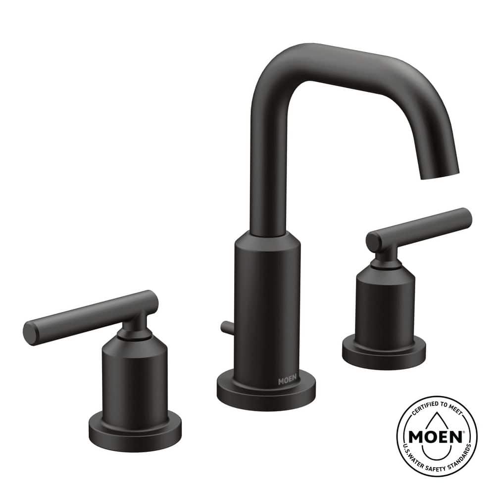 MOEN Gibson 8 in. Widespread 2-Handle High-Arc Bathroom Faucet