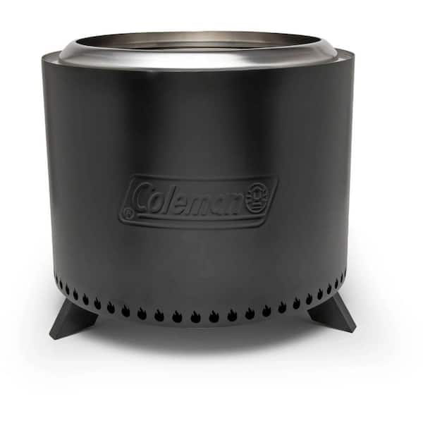 Cityscapes 20 in. Stainless Steel Outdoor Wood Burning Smokeless Fire Pit