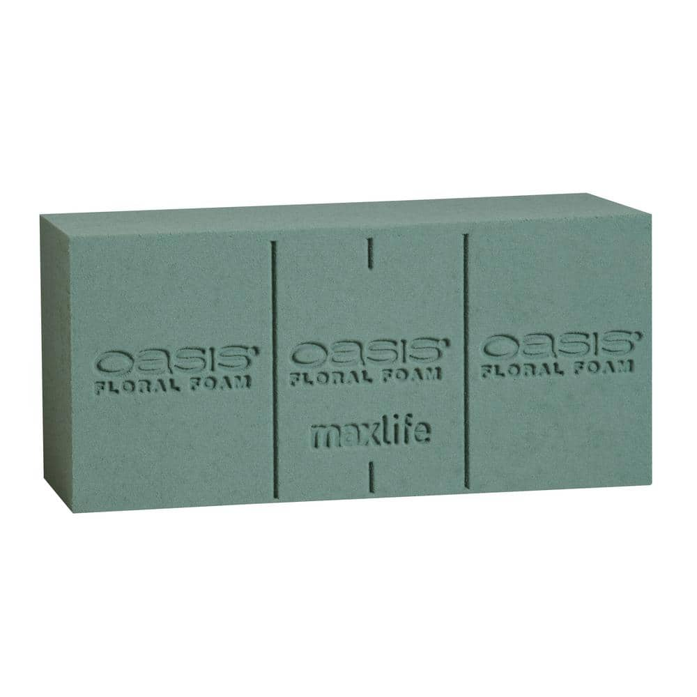 Oasis Instant Deluxe Floral Foam Maxlife Bricks (Case of 36) 0147