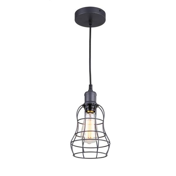 Illumine 1-Light Dark Grey Pendant