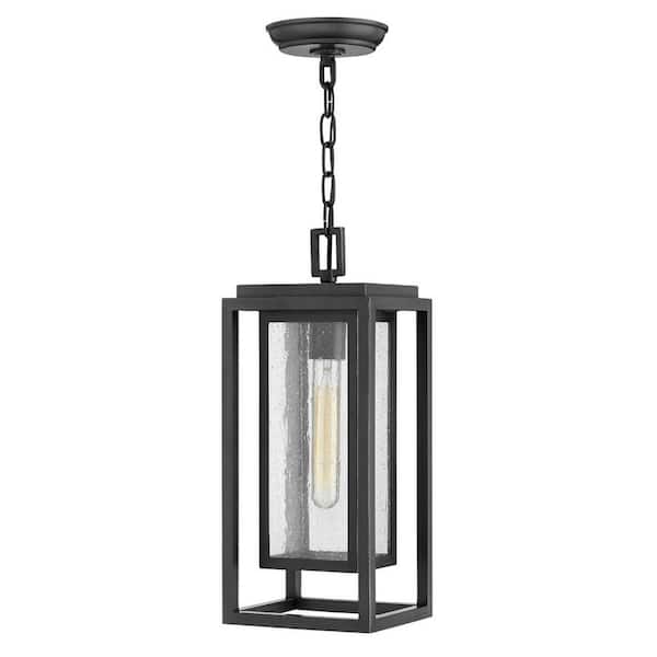 HINKLEY - Republic 1-Light Oil Rubbed Bronze Outdoor Pendant Light