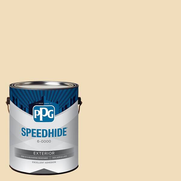 SPEEDHIDE 1 gal. PPG12-02 Cordon Bleu Flat Exterior Paint