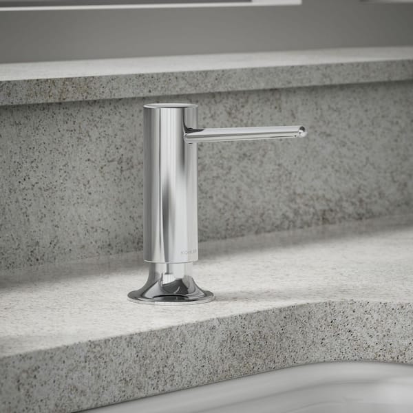 Contemporary Design Soap/Lotion Dispenser in Polished Chrome
