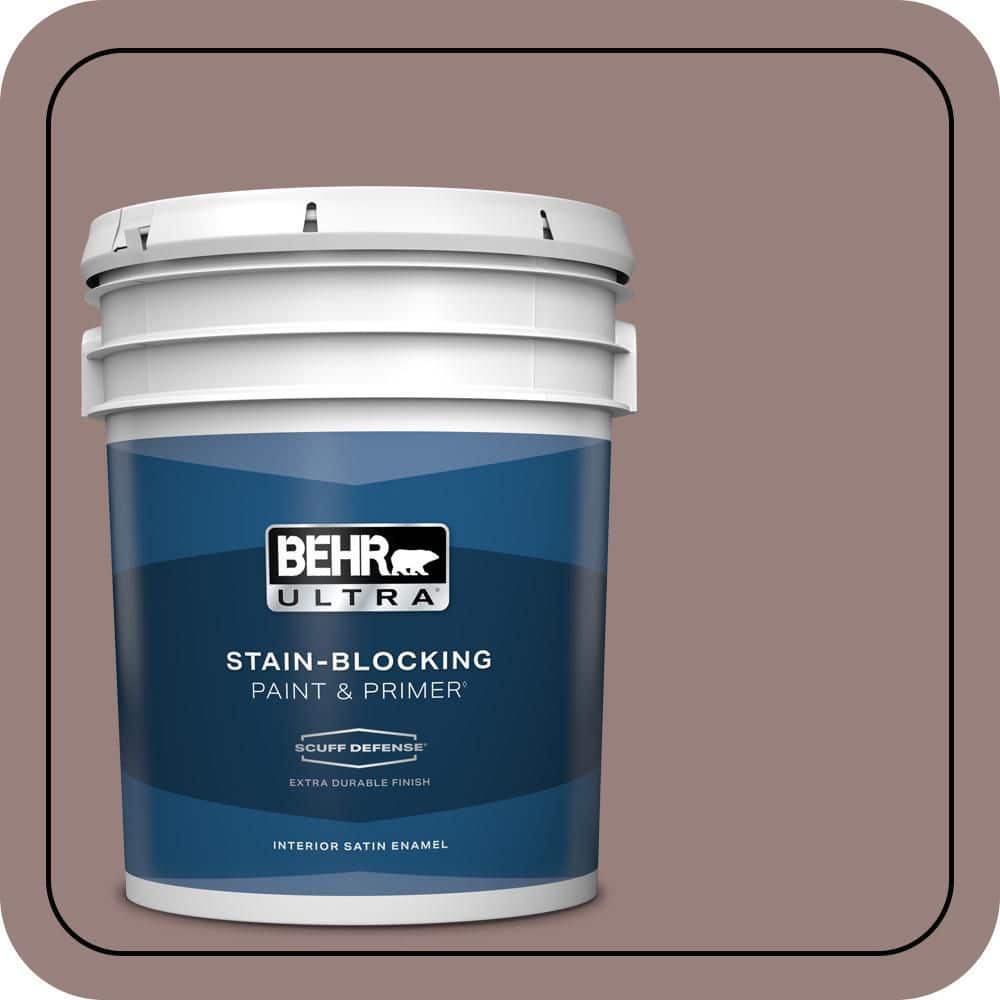 5 gal. #N130-5 Mystere Extra Durable Satin Enamel Interior Paint & Primer price history on PriceWatchPro