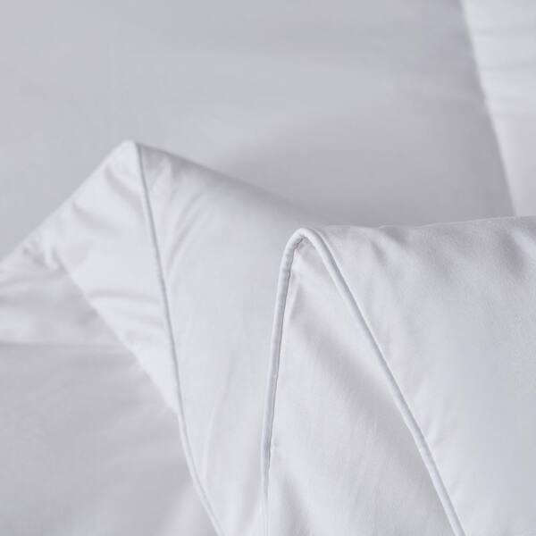 Martha deals Stewart Collection Embroidered Silky Satin Bedspread Queen