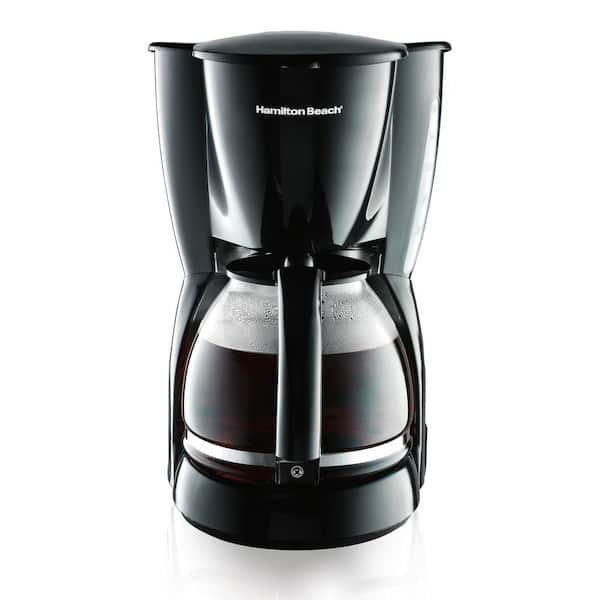 Reviews for Hamilton Beach 12- Cup Black Drip Coffee Maker with Glass  Carafe