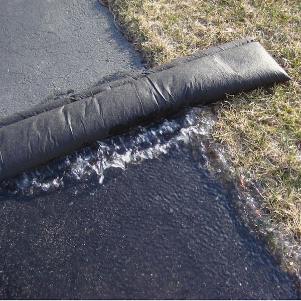 6-In x 5-Ft Black - Quantity 8 for sale online Absorbent Specialty Products QD65-2 Flood Barrier Fabric 
