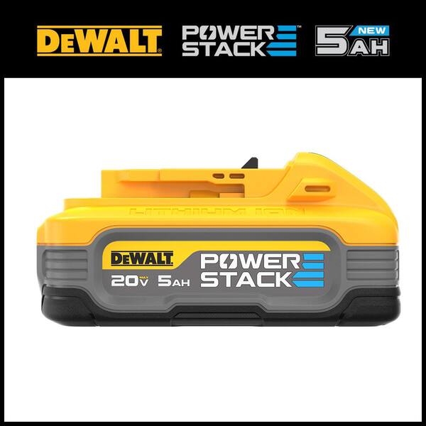 DEWALT Battery Booster Combo Pack Compatible With 20V XR 5 AH Lithium-Ion  Battery, includes 5AH Battery and Charger DXAE20VBBK - The Home Depot