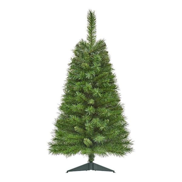 Home Accents Holiday 3 ft. Unlit Tacoma Fir Artificial Christmas Tree