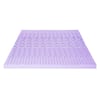 MELLOW 3 in. Queen 5-Zone Memory Foam Mattress Topper with Lavender  Infusion HD-5ZMF-3QL - The Home Depot