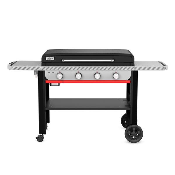 Weber Slate Rust-Resistant Griddle 4-Burner Propane Gas 36 in