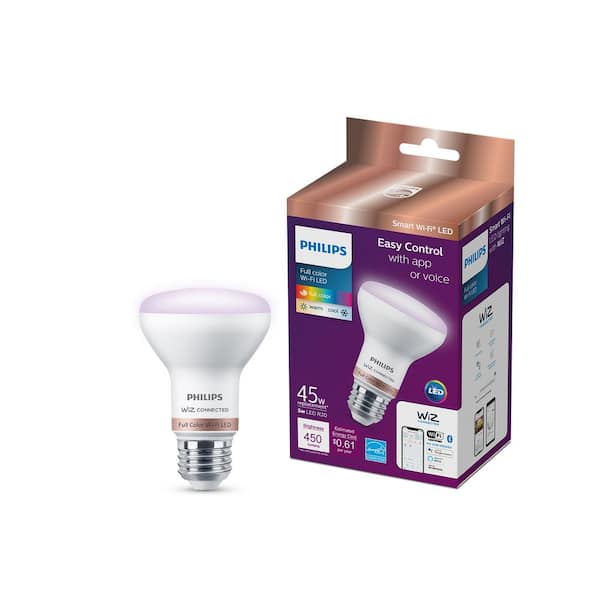 Wi Fi Wiz Connected Led Light Bulb, Power Outage Light Bulbs Home Depot
