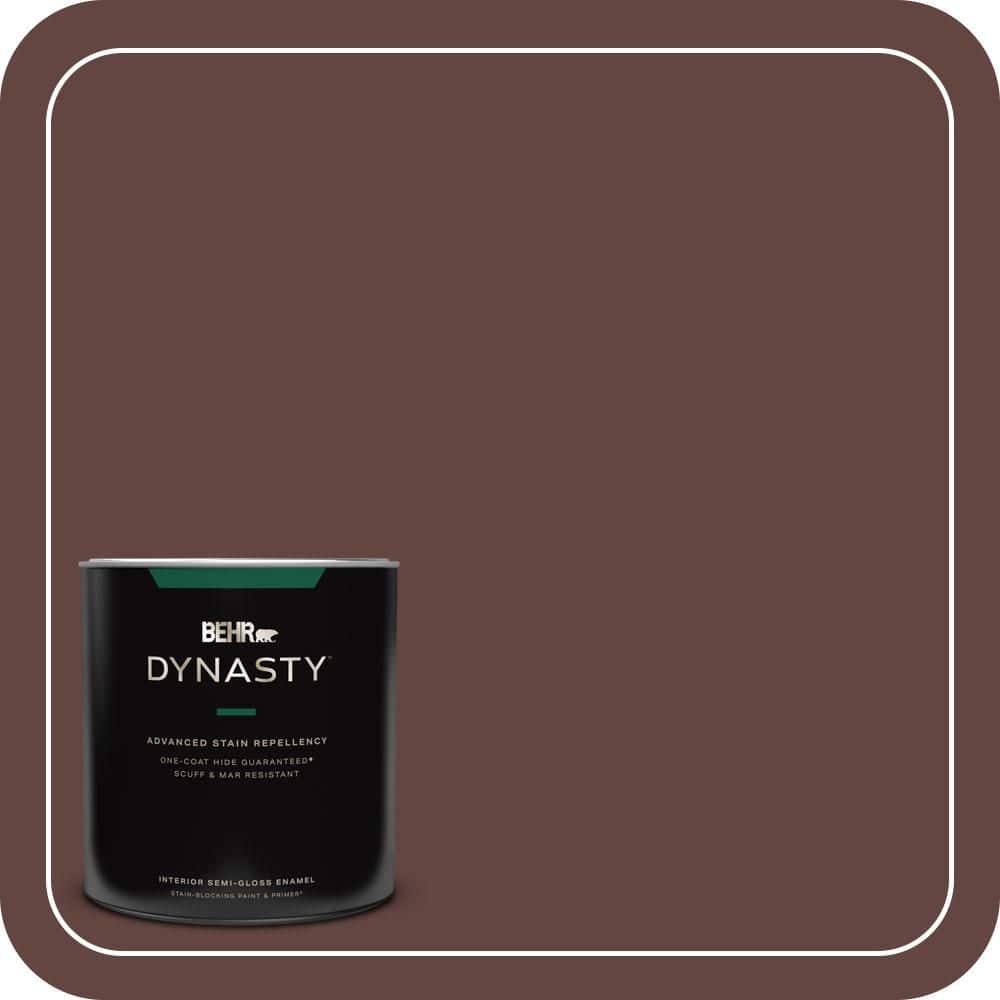1 qt. #PMD-62 Black Plum Semi-Gloss Enamel Interior Stain-Blocking Paint and Primer price history on PriceWatchPro