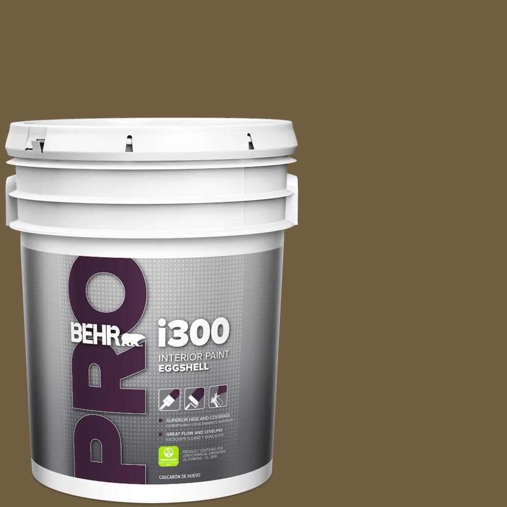5 gal. #360F-7 Olive Shadow Eggshell Interior Paint price history on PriceWatchPro
