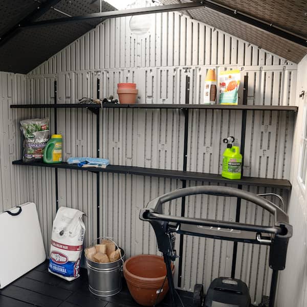 Lifetime Dual Entry 15 ft. W x 8 ft. D Resin Outdoor Storage Shed