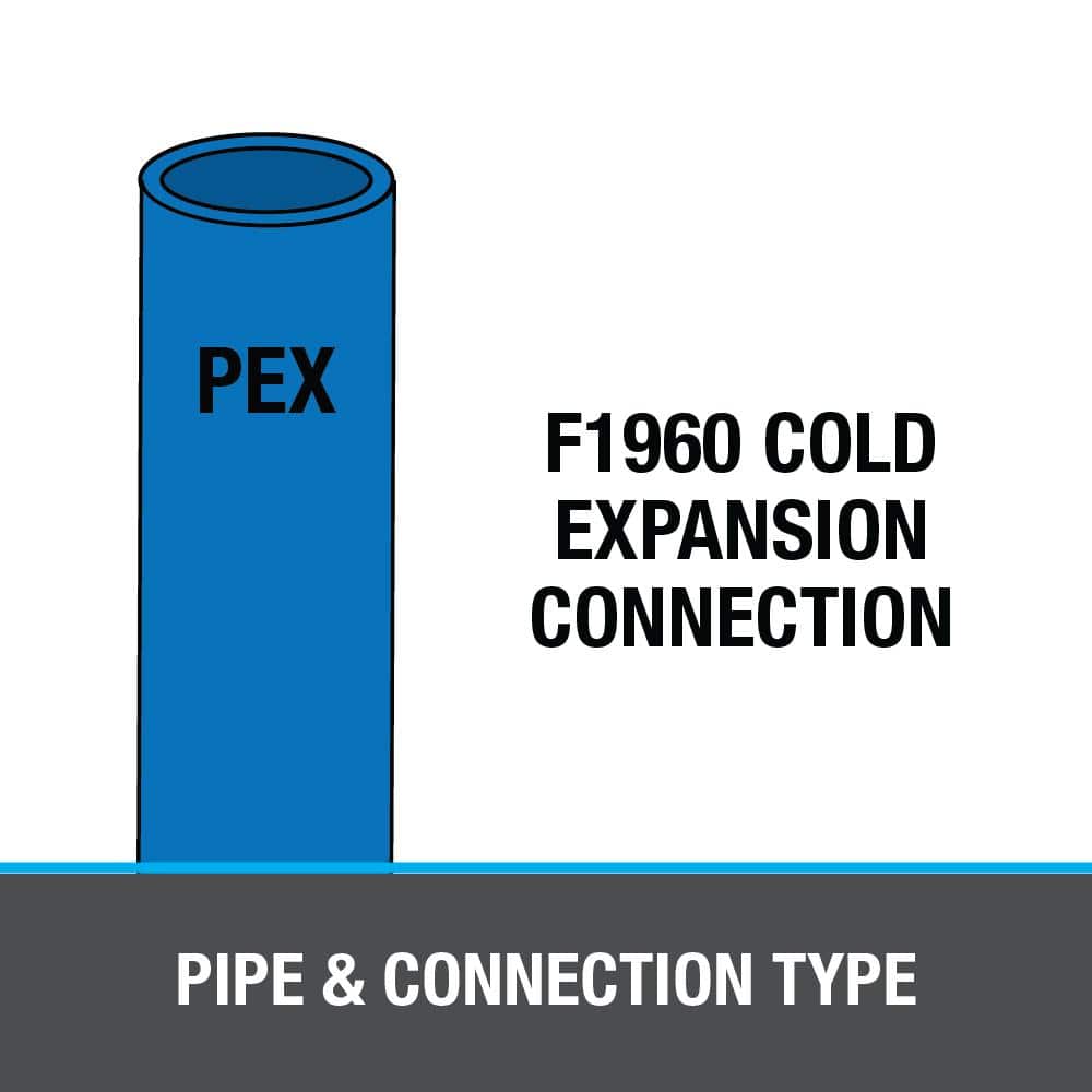 Buy Moda 1/2 in. Brass PEX1960 Compression Dishwasher and Toilet Outlet