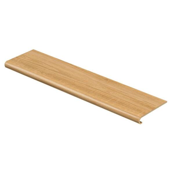 Cap A Tread Blond Maple 47 in. Long x 12-1/8 in. Deep x 1-11/16 in. Height Vinyl to Cover Stairs 1 in. Thick