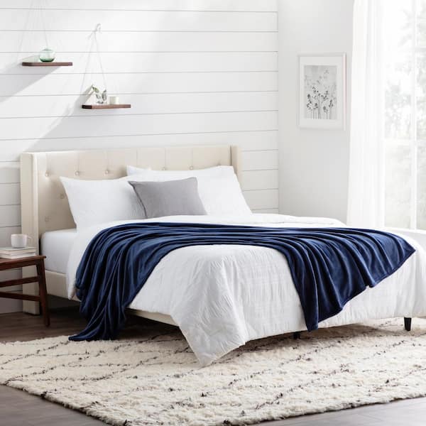 Navy blanket king new arrivals