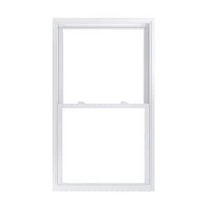 33.75 in. x 57.25 in. 70 Pro Series Low-E Argon Glass Double Hung White Vinyl Replacement Window, Screen Incl