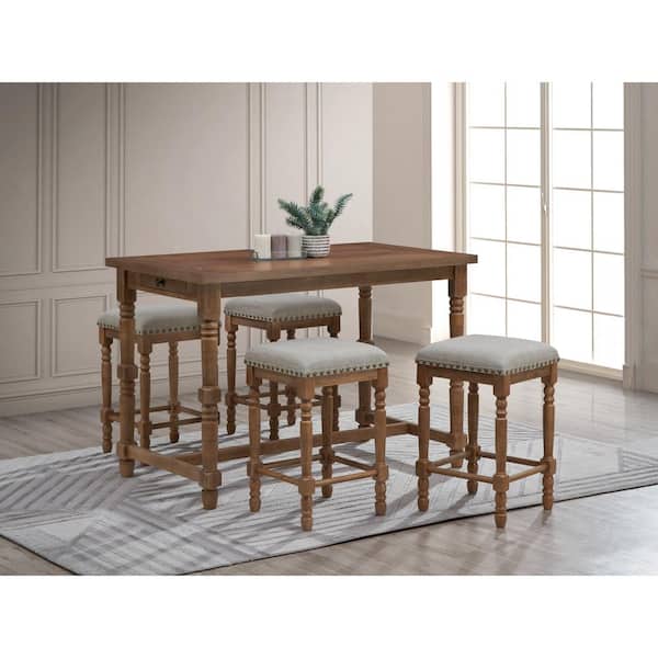 Carolina Chair Table Brittany Deluxe Vintage Honey Bar Table BT