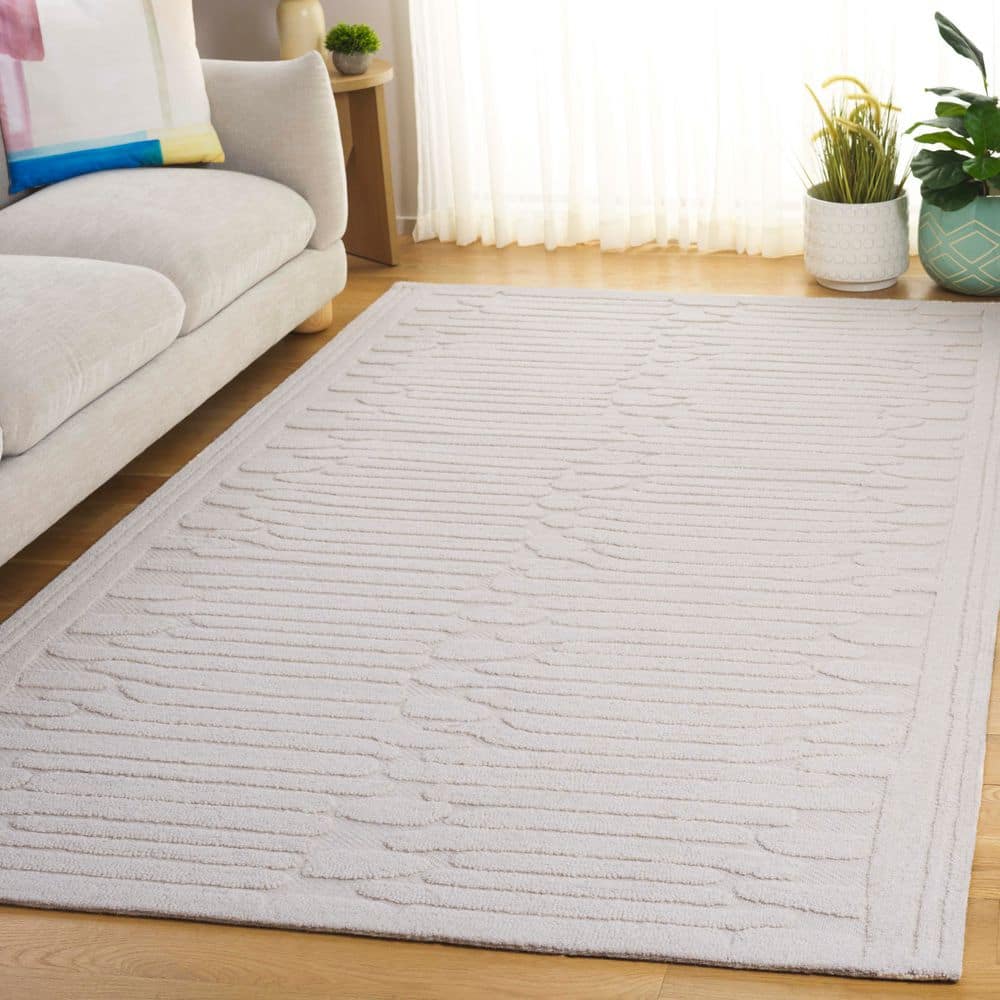 Chatham 4 ft. x 6 ft. Ivory Abstract Striped Area Rug price history on PriceWatchPro