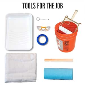 5 gal. Ultra Pure White Ceiling Flat Interior Paint