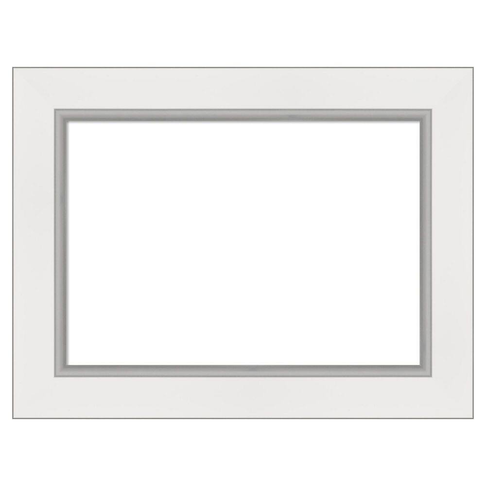 Eva White Silver 25 in. x 19 in. Polystyrene Framed Dry Erase Magnetic Memo Board price history on PriceWatchPro