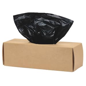 .5 Gallon Black Trash bags (2000-Carton)