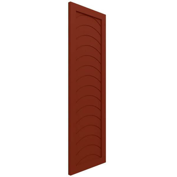 Ekena Millwork EnduraCore Kyoto Modern Style 18-in W x 40-in H