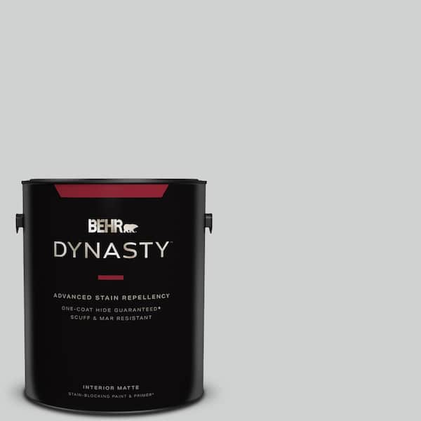 BEHR DYNASTY 1 gal. #N530-2 Double Click Matte Interior Stain-Blocking Paint & Primer