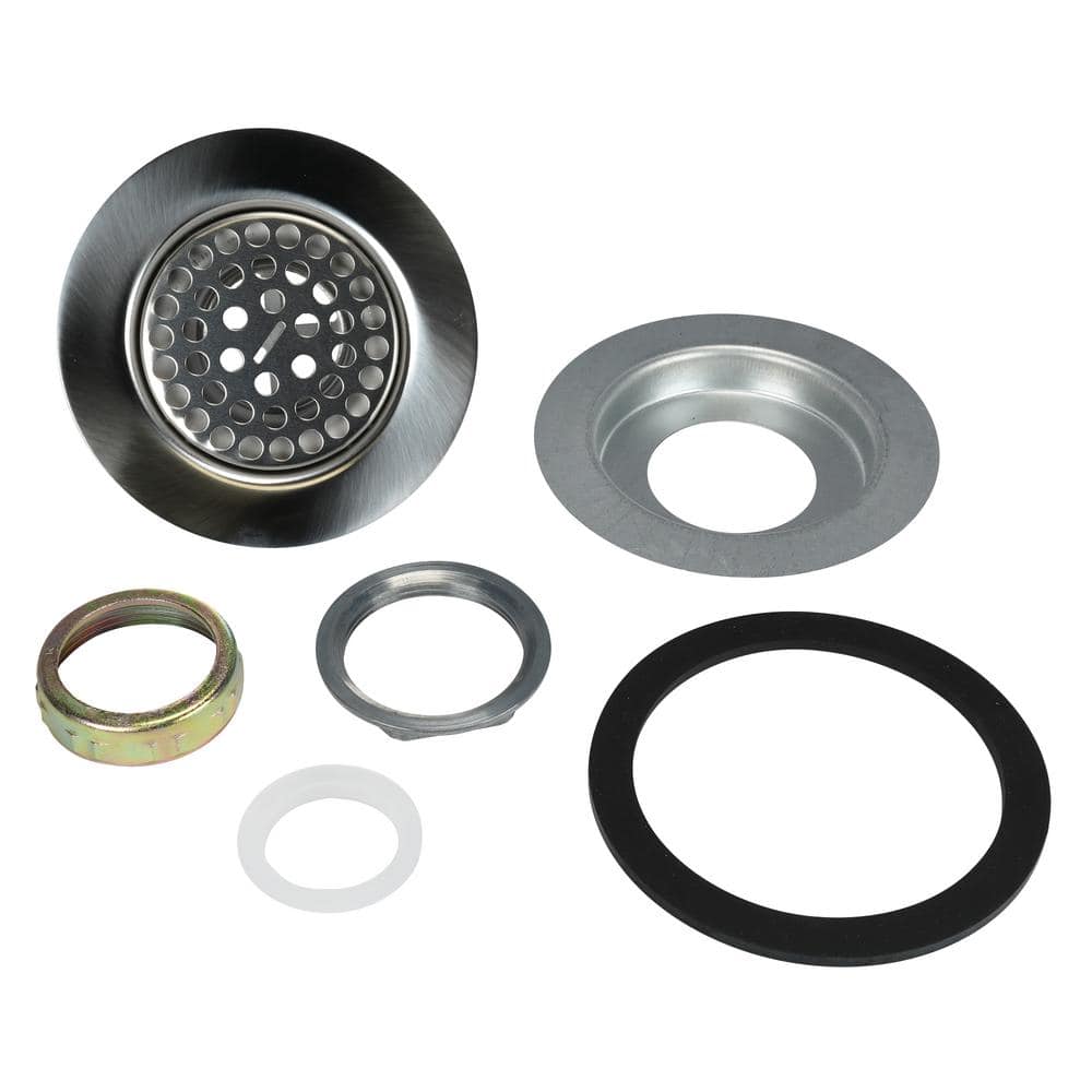 Chrome 4.5" Mobile Home Shower Drain Strainer