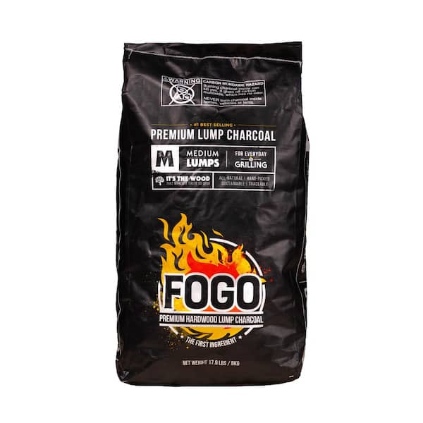 FOGO 17.6 lb. Premium Wood Lump Charcoal
