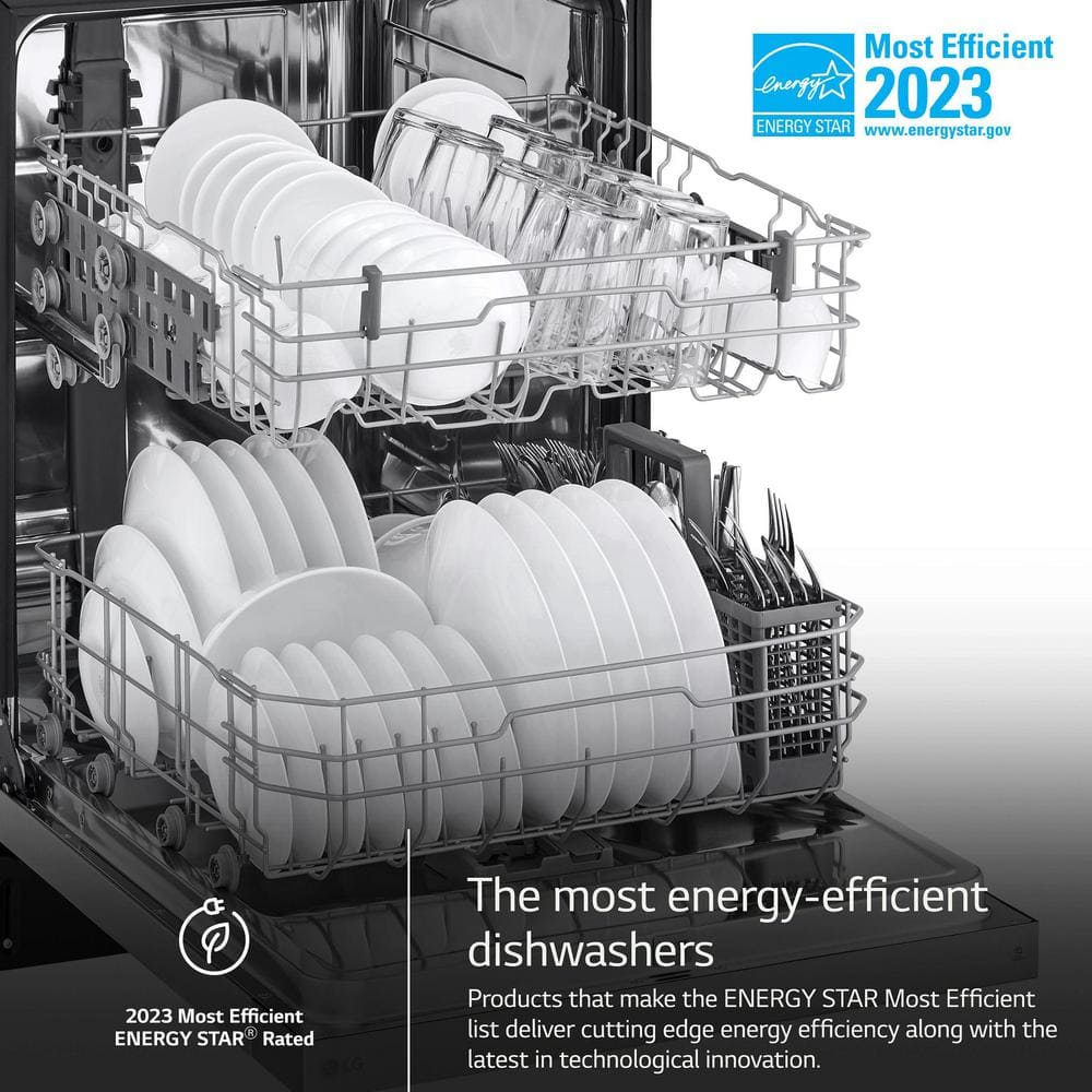 24'' Stainless Steel Front Control Dishwasher with Dynamic Dry