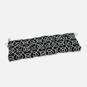 Other Rectangular Outdoor Bench Cushion in Black