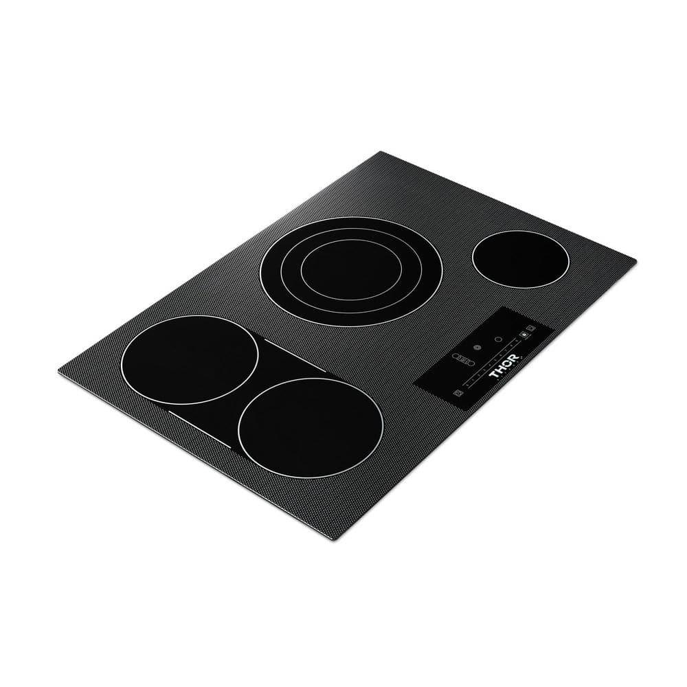 Thor 30-Inch Black Ceramic Glass 4 Burner Electric Cooktop