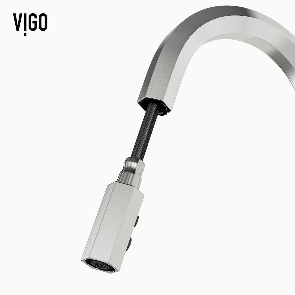 Hart 18" Stainless Steel Pull-Down Kitchen Faucet