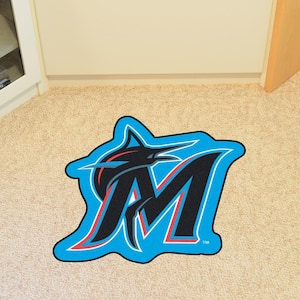 FANMATS MLB Miami Marlins Orange 2 ft. x 2 ft. Round Area Rug 18140 - The  Home Depot
