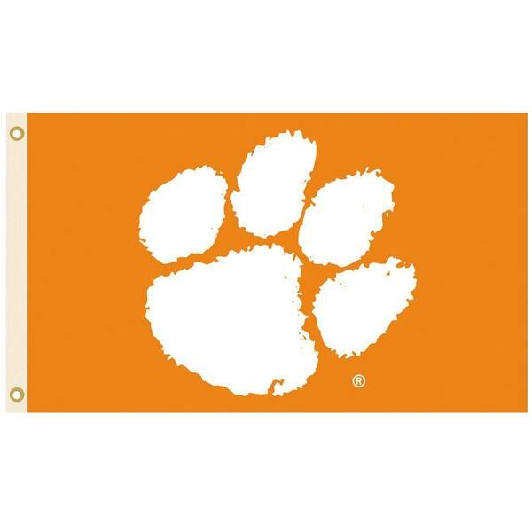 BSI Products NCAA 3 ft. x 5 ft. Clemson Flag