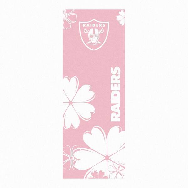 FANMATS Oakland Raiders 24 in. x 67.5 in. Yoga Mat-DISCONTINUED