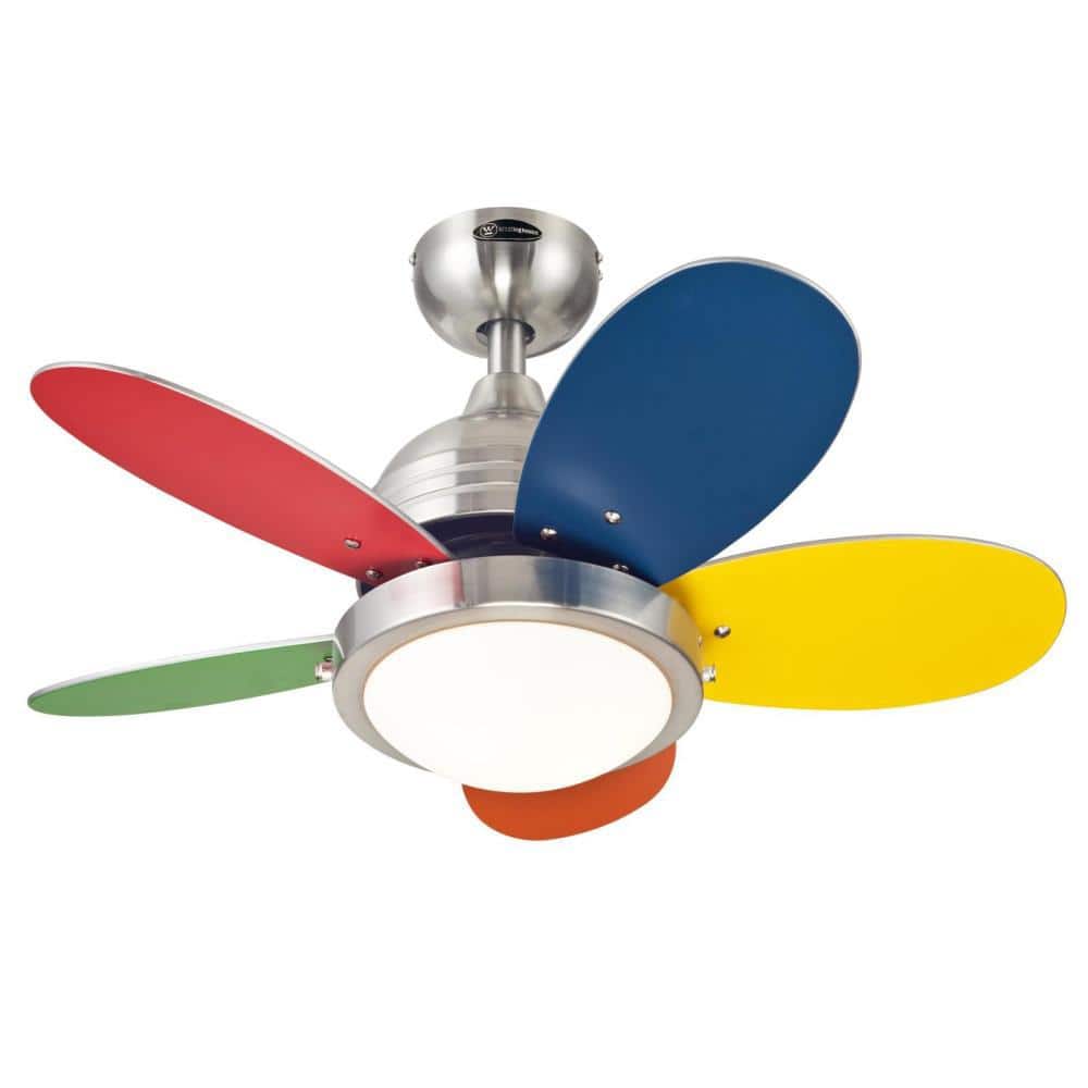 Westinghouse Roundabout 30 in. Integrated LED Brushed Nickel Westinghouse Roundabout 30 in. Integrated LED Brushed Nickel