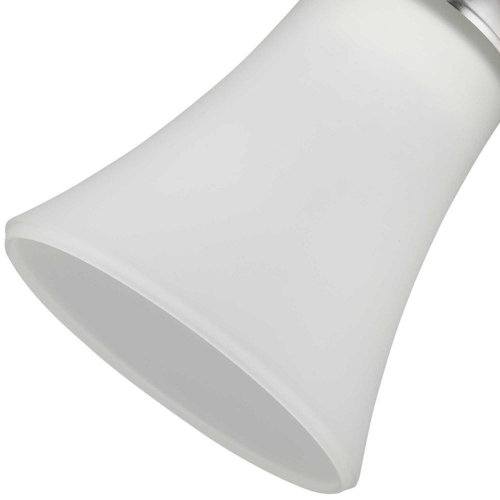 Angelic Brushed Nickel Mini Pendant with Etched Glass Shade