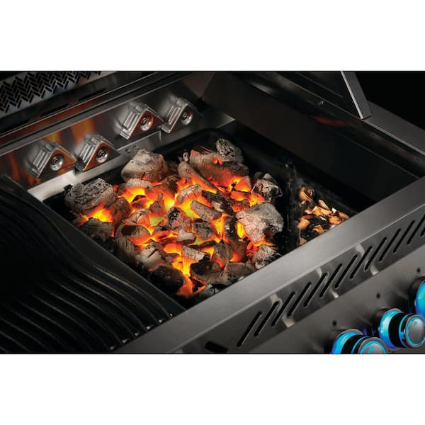 NAPOLEON Cast Iron Charcoal and BBQ Smoker Tray 67732 - The Home Depot