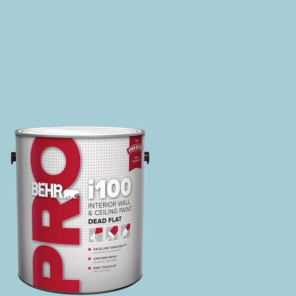 BEHR PRO 1 gal. #S460-2 Drip Dead Flat Interior Paint