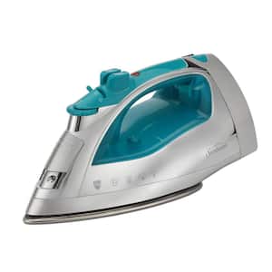 1400W SteamMaster Steam Iron with Retractable Cord and Shot of Steam Feature