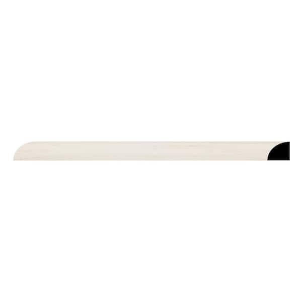 WM108 0.5 in. D x 0.5 in. W x 96 in. L Wood (Maple) Quarter Round