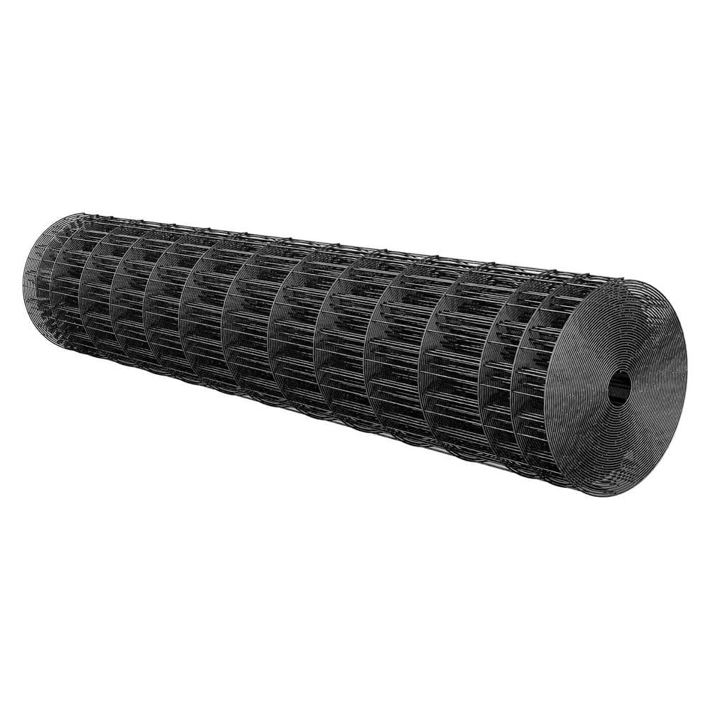 Farm Fence 48 in. W x 0.09 in. H Black Vinyl Free Standing Garden Galvanized Vinyl Coated 1 (Pack)-50 ft. L price history on PriceWatchPro